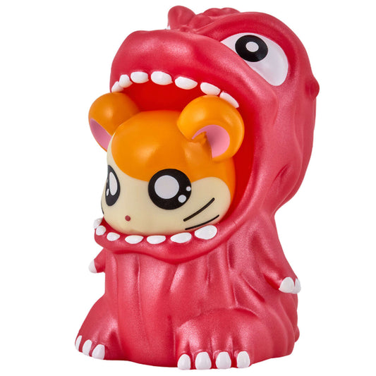 Godzilla X Hamtaro Movie Monster Series Godziham-kun 3.5-Inch Vinyl Figure [Metallic Red]