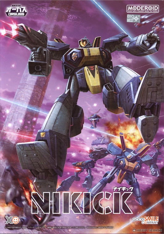 Super Dimension Century Orguss Moderoid Nikick Model Kit