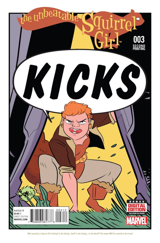 The Unbeatable Squirrel Girl #3
2nd Printing Erica Henderson