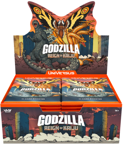 UniVersus CCG: Godzilla - Reign Of Kaiju Booster Box