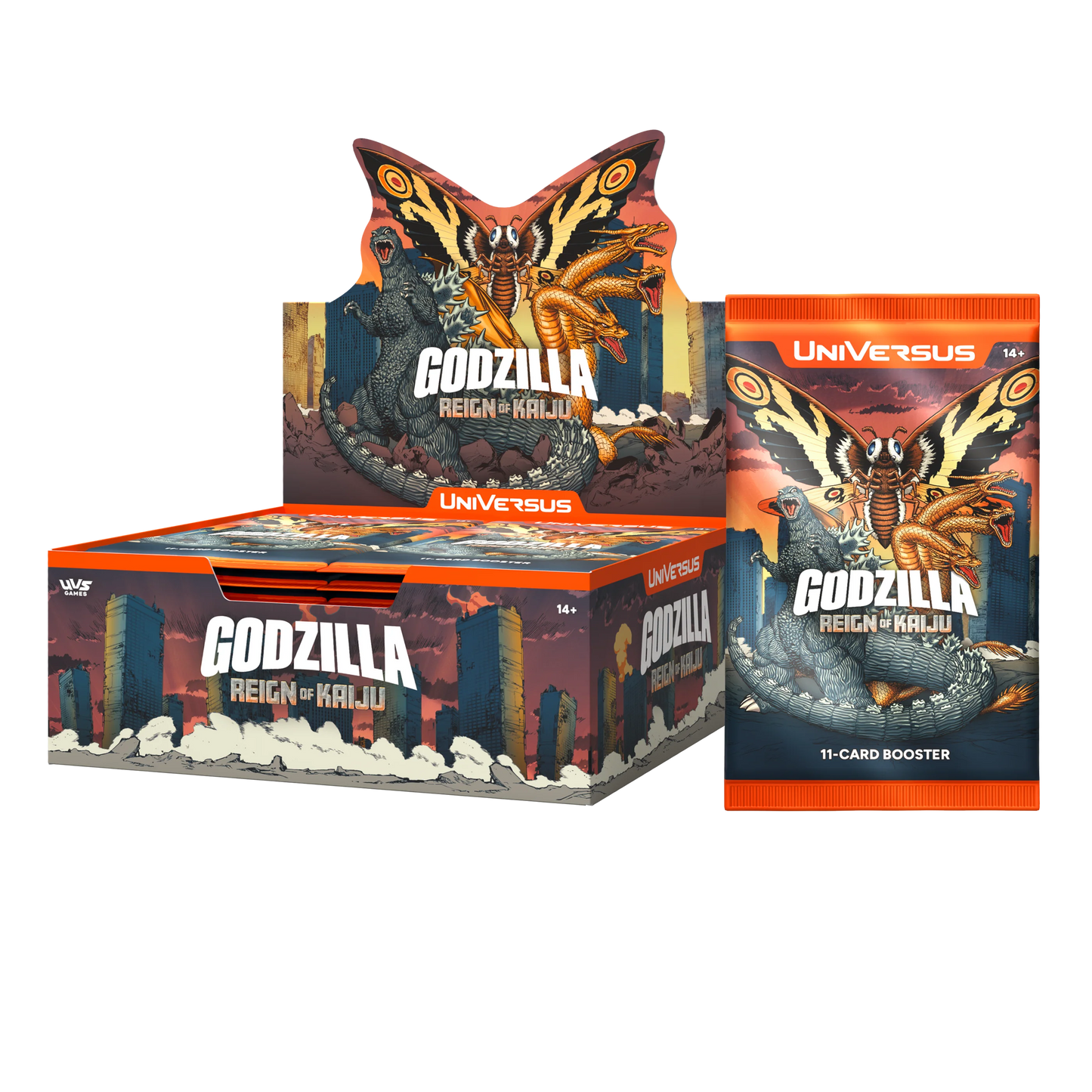 UniVersus CCG: Godzilla - Reign Of Kaiju Booster Box