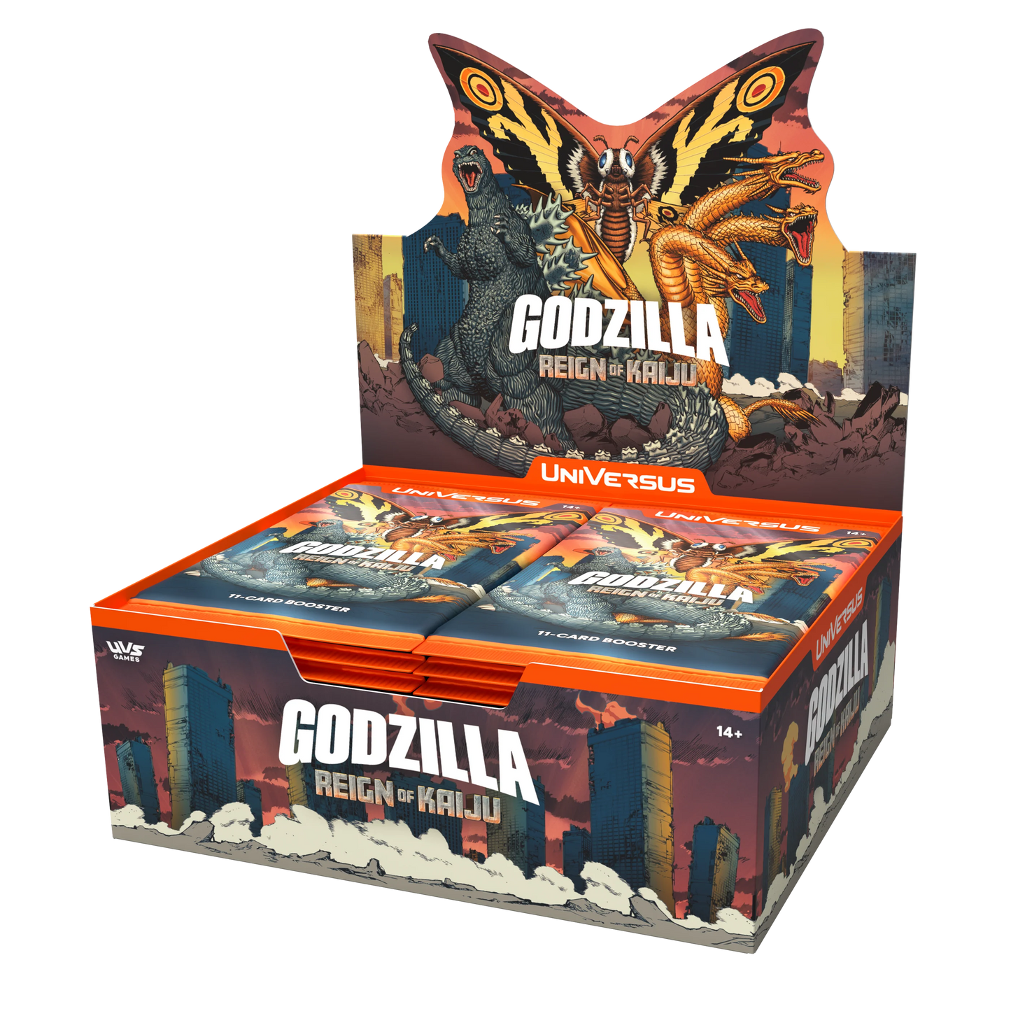 UniVersus CCG: Godzilla - Reign Of Kaiju Booster Box