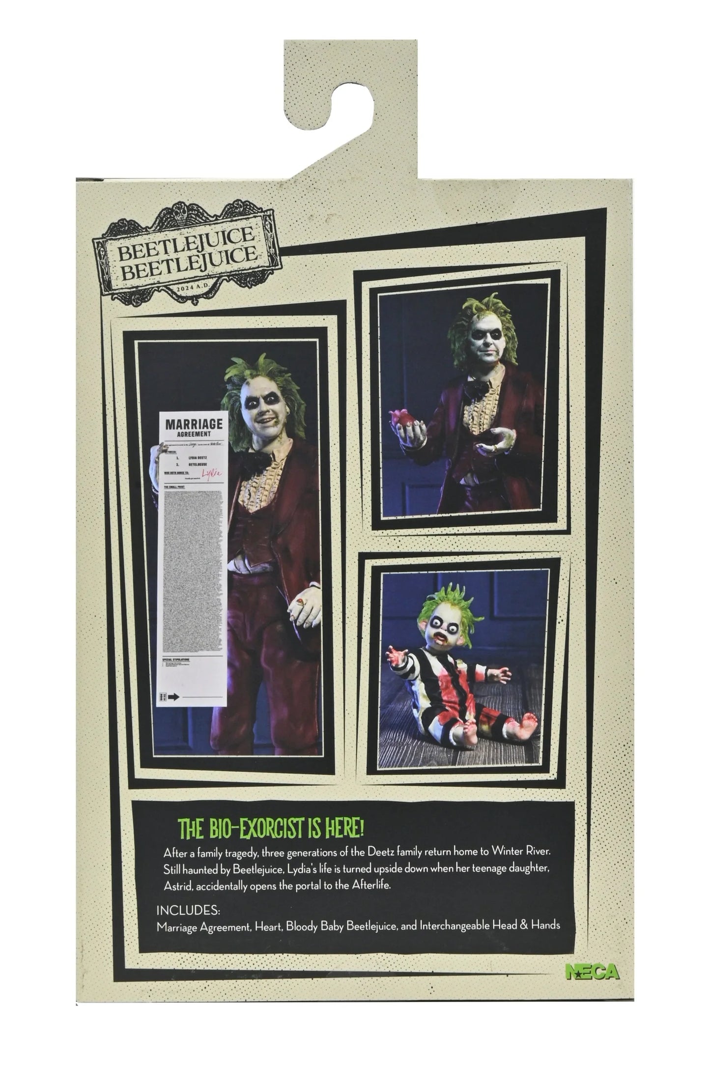 BEETLEJUICE BEETLEJUICE - ULTIMATE WEDDING TUXEDO BEETLEJUICE 7" SCALE ACTION FIGURE