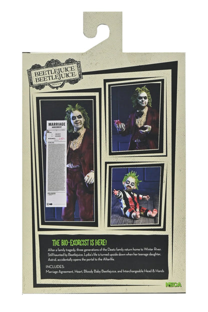 BEETLEJUICE BEETLEJUICE - ULTIMATE WEDDING TUXEDO BEETLEJUICE 7" SCALE ACTION FIGURE