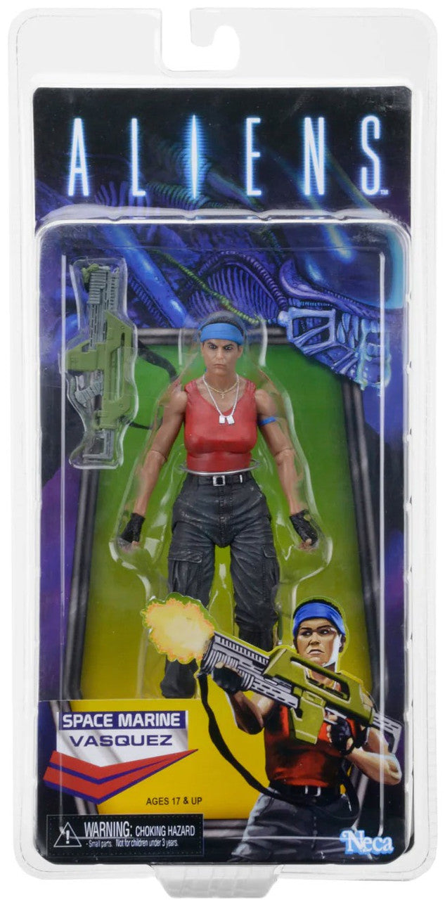 NECA Aliens Action Figure "Kenner" Vasquez (Alien Day 2017) - 7" Scale