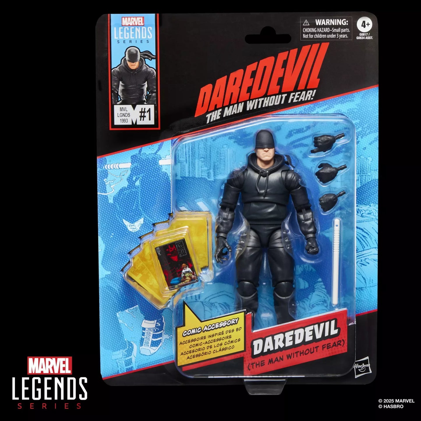 Habro Marvel Legends Series Daredevil (The Man Without Fear) 6-in Action Figure