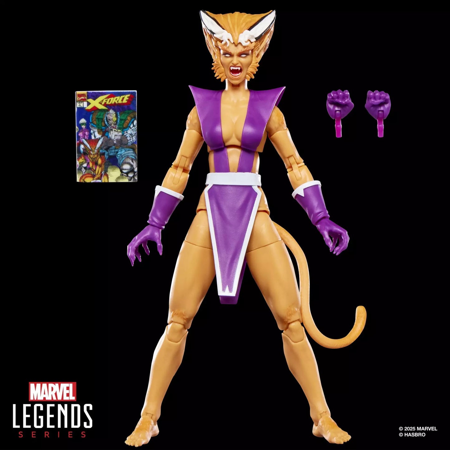 Marvel Legends Series Feral, X-Force Comics-Inspired Action Figure