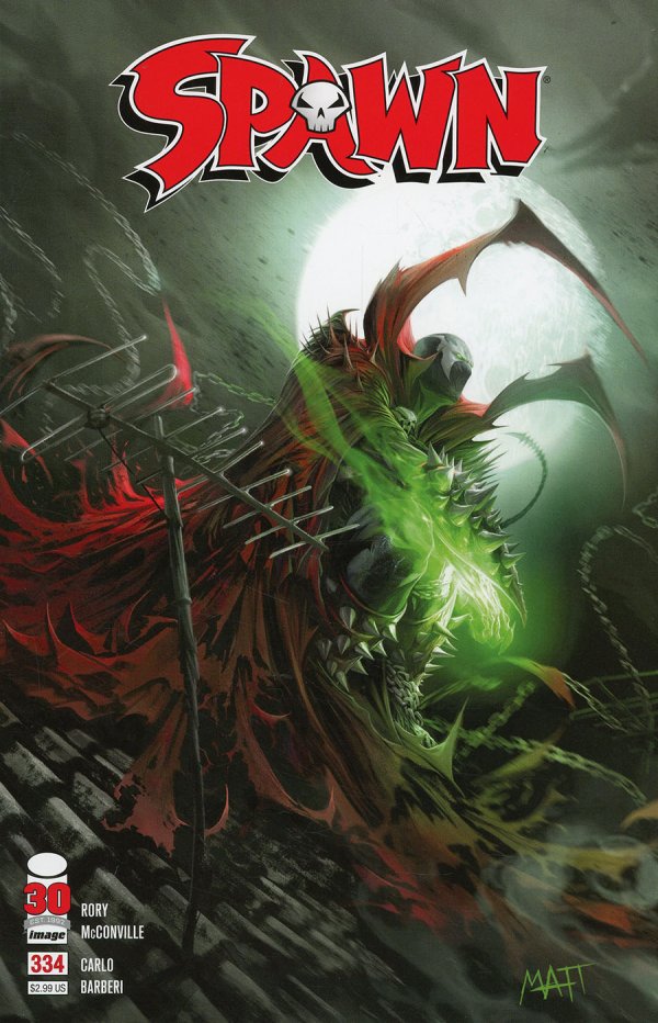 Spawn #334 Cover A Francesco Mattina