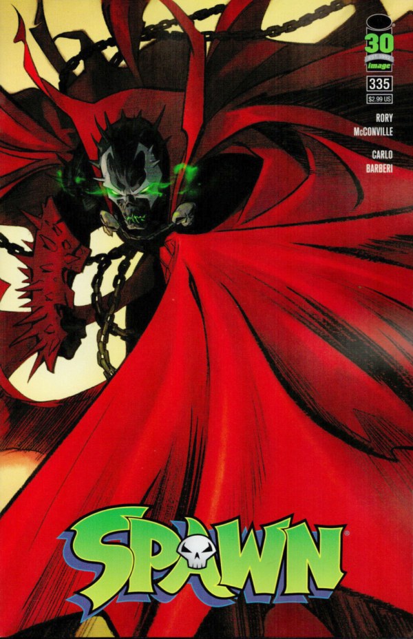 Spawn #335 Cover A Marcial Toledano Vargas