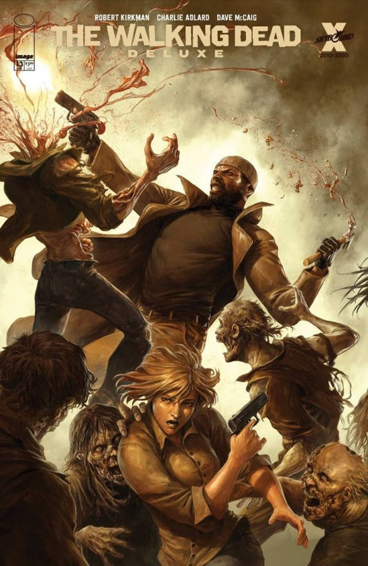 The Walking Dead Deluxe #13 Cover D Dave Rapoza Connecting Variant
