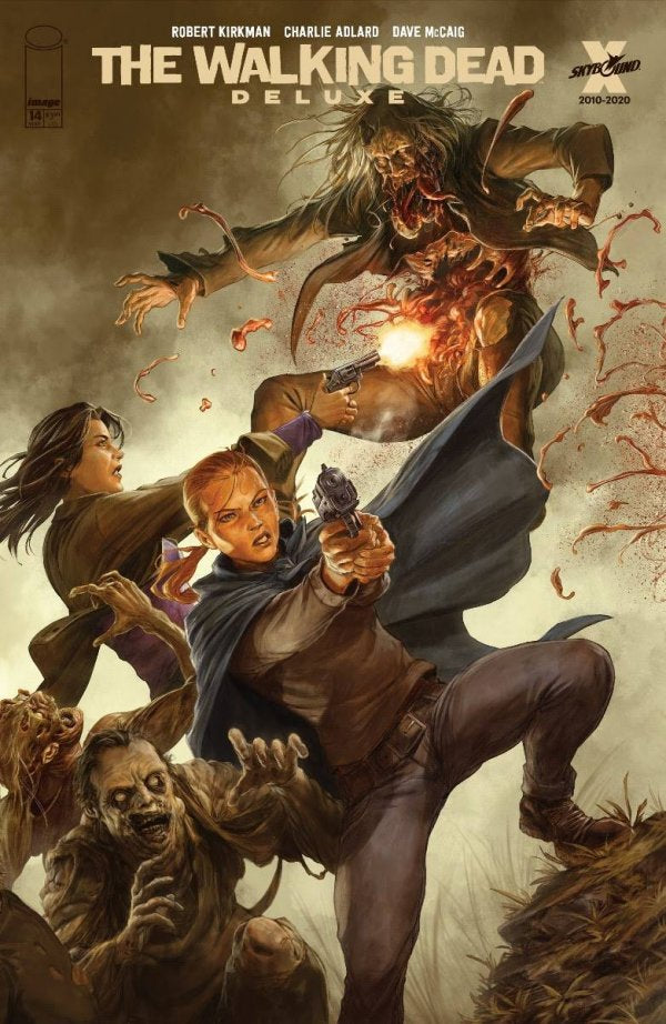 The Walking Dead Deluxe #14 Cover C Dave Rapoza Connecting Variant