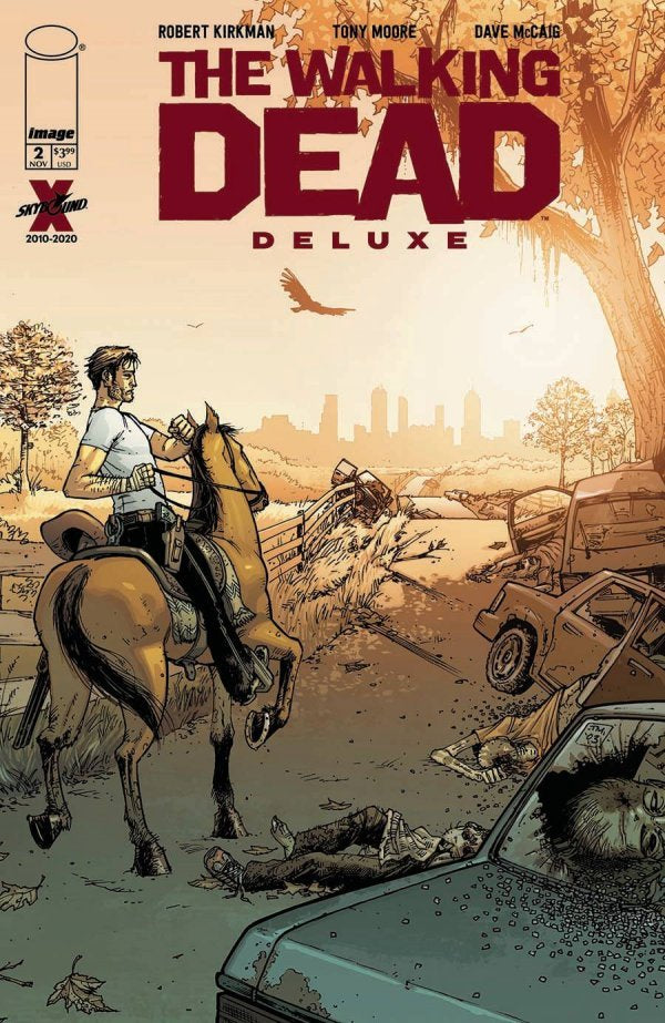 The Walking Dead Deluxe #2 Cover B Tony Moore Variant