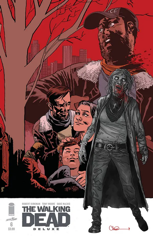 The Walking Dead Deluxe #6 Cover C Charlie Adlard Connecting Variant