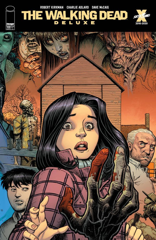 The Walking Dead Deluxe #10 Cover C Arthur Adams Connecting Variant
