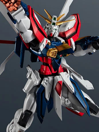 Mobile Fighter G Gundam Gundam Universe GF13-017NJII Burning Gundam (Renewal) Action Figure