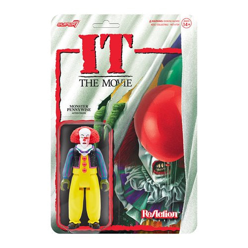 IT Pennywise Monster 3 3/4-Inch ReAction Figure