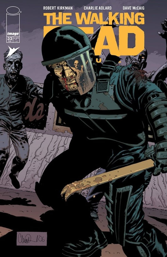 The Walking Dead Deluxe #32 Cover B Charlie Adlard Variant