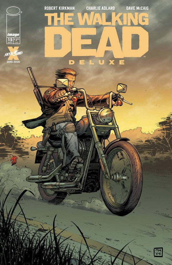 The Walking Dead Deluxe #15 Cover B Tony Moore Variant