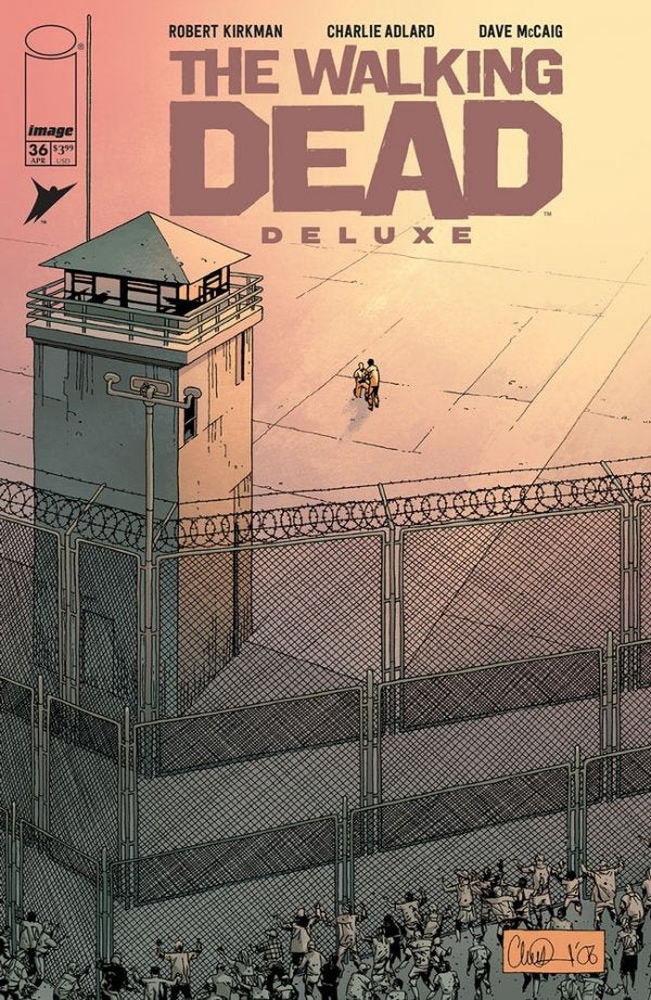 The Walking Dead Deluxe #36 Cover B-Charlie Adlard & Dave McCaig Variant