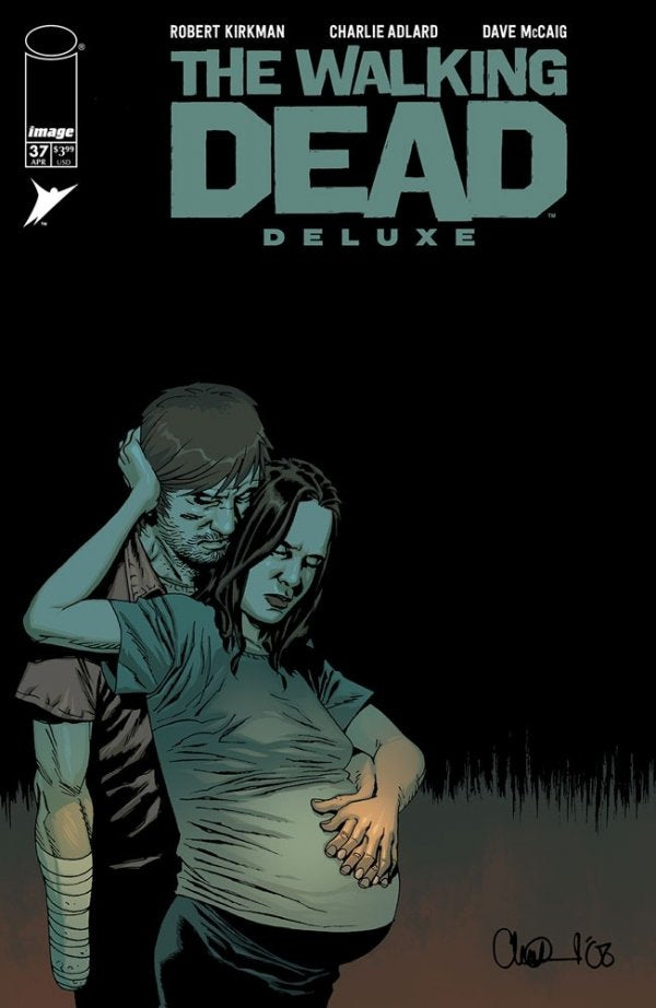 The Walking Dead Deluxe #37 Cover B Charlie Adlard Variant