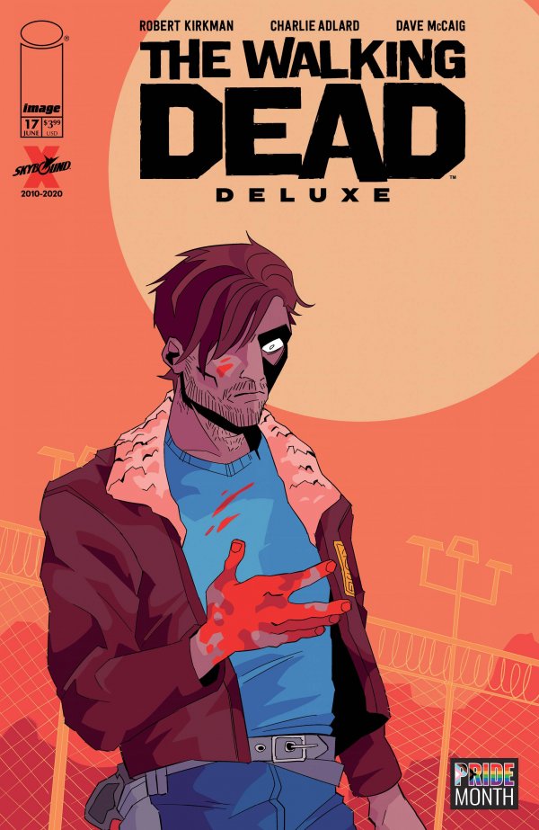 The Walking Dead Deluxe #17 Cover E Marty Tina G Pride Month Variant