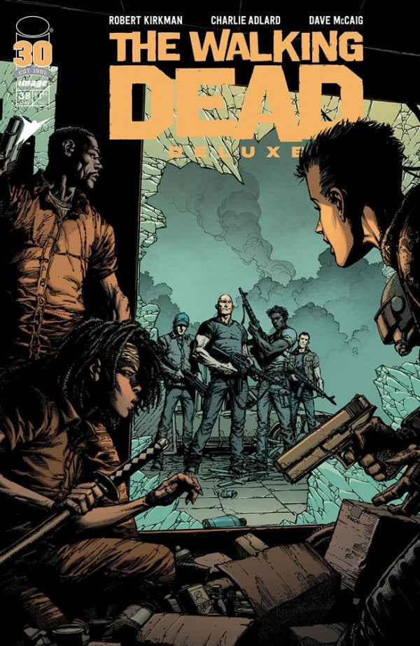 The Walking Dead Deluxe #38 Cover A Finch, McCaig