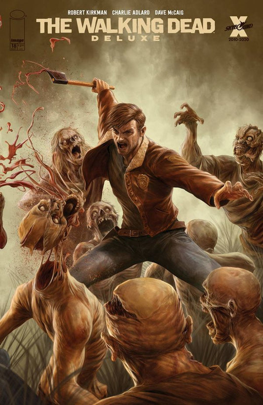 The Walking Dead Deluxe #18 Cover C Dave Rapoza Connecting Variant