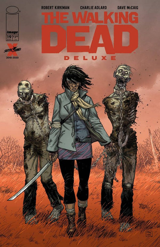 The Walking Dead Deluxe #19 Cover B Tony Moore Variant