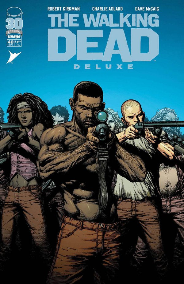 The Walking Dead Deluxe #40 Cover A Finch, McCaig