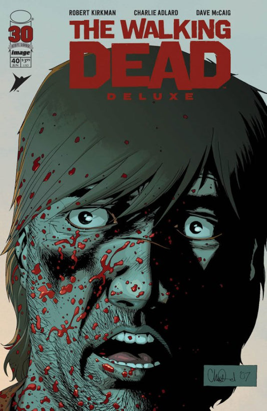 The Walking Dead Deluxe #40 Cover B Charlie Adlard Variant