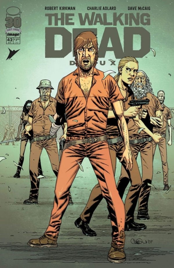 The Walking Dead Deluxe #42 Cover B Charlie Adlard Variant