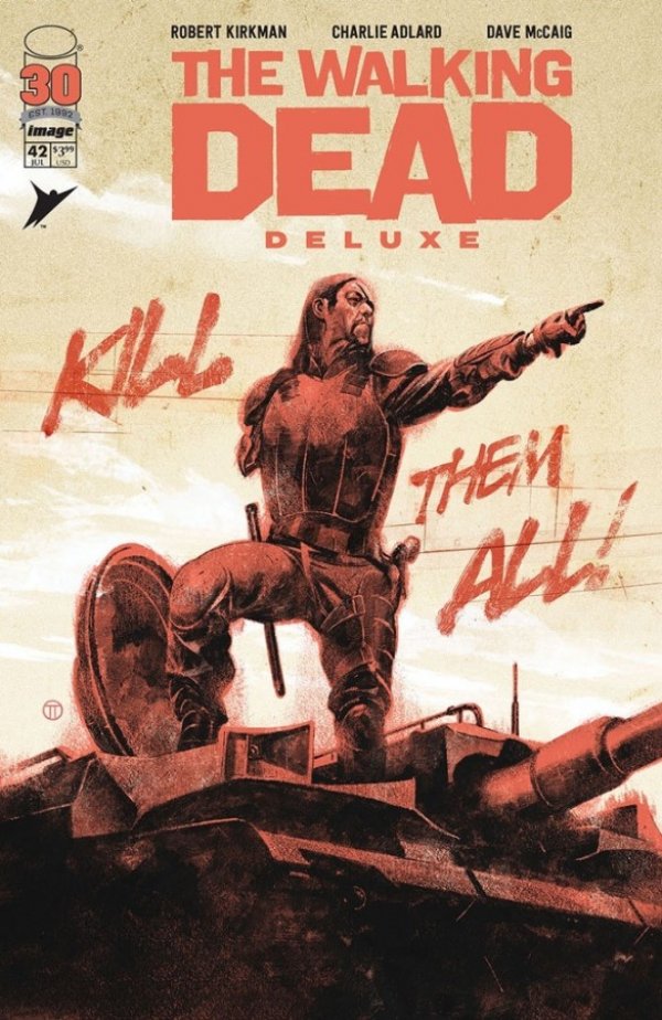 The Walking Dead Deluxe #42 Cover D Julian Totino Tedesco Variant