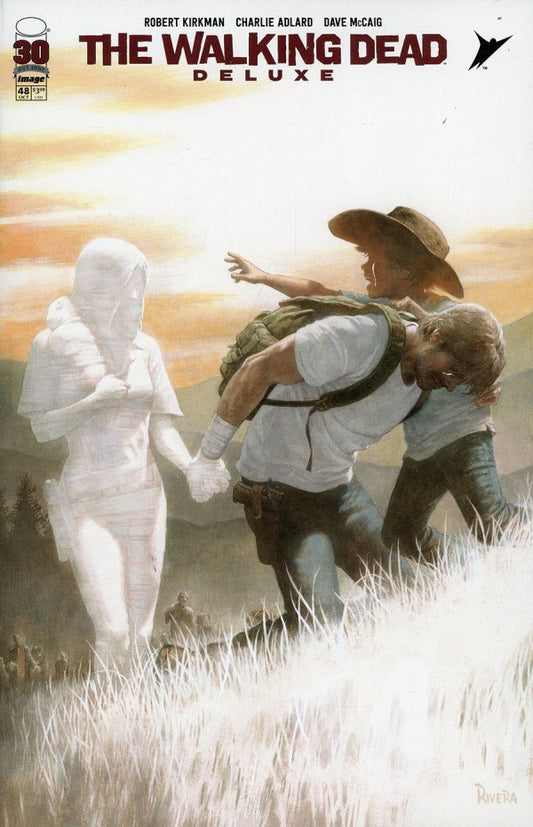 The Walking Dead Deluxe #48 Cover C Paolo Rivera Connecting Variant