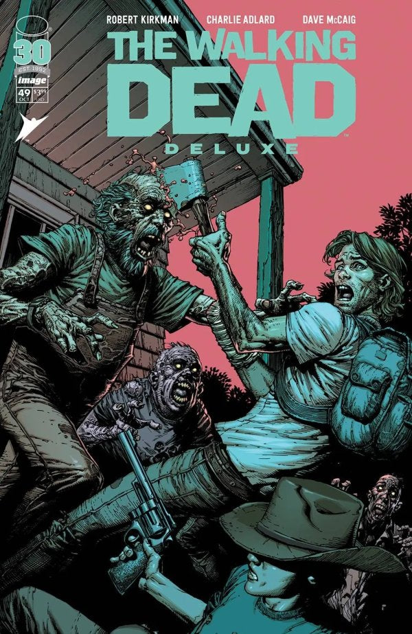 The Walking Dead Deluxe #49 Cover A Finch, McCaig
