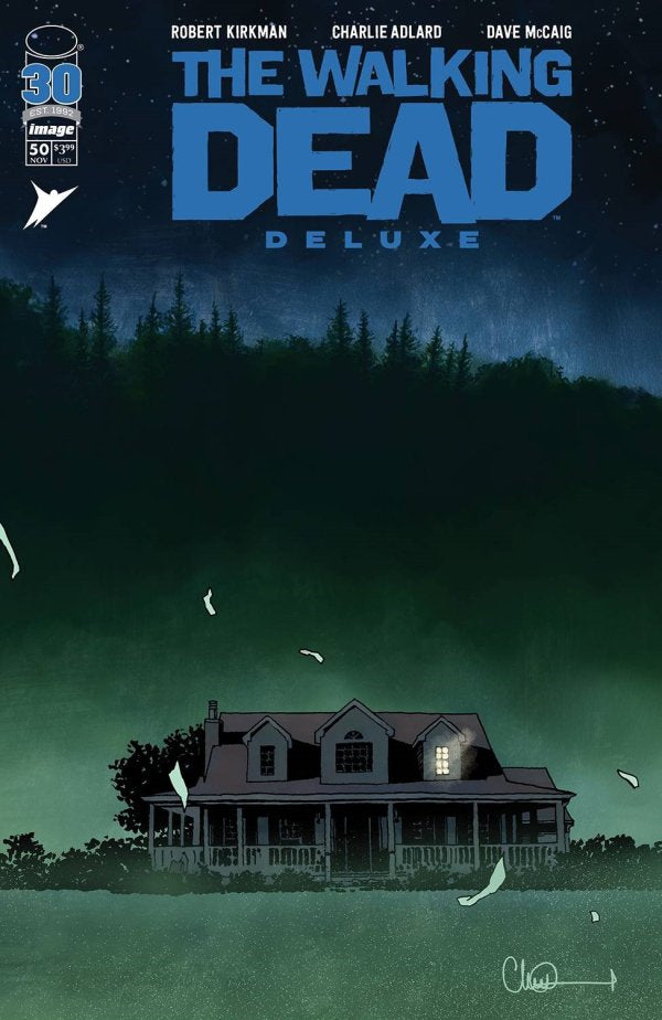 The Walking Dead Deluxe #50 Cover E Charlie Adlard Wraparound Variant