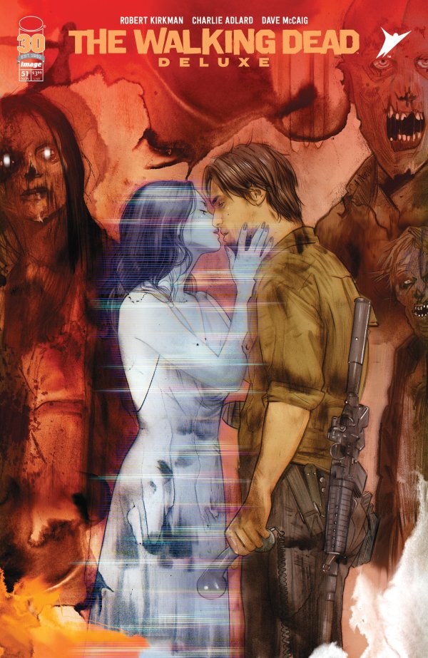 The Walking Dead Deluxe #51 Cover C Tula Lotay Connecting Variant