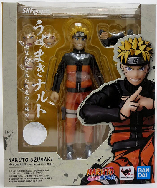 Naruto: Shippuden S.H.Figuarts Naruto Uzumaki (The Jinchuuriki Entrusted with Hope) Action Figure
