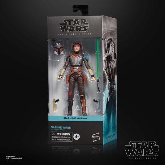 Star Wars Ahsoka Black Ser 6in Sabine Wren Action Figure