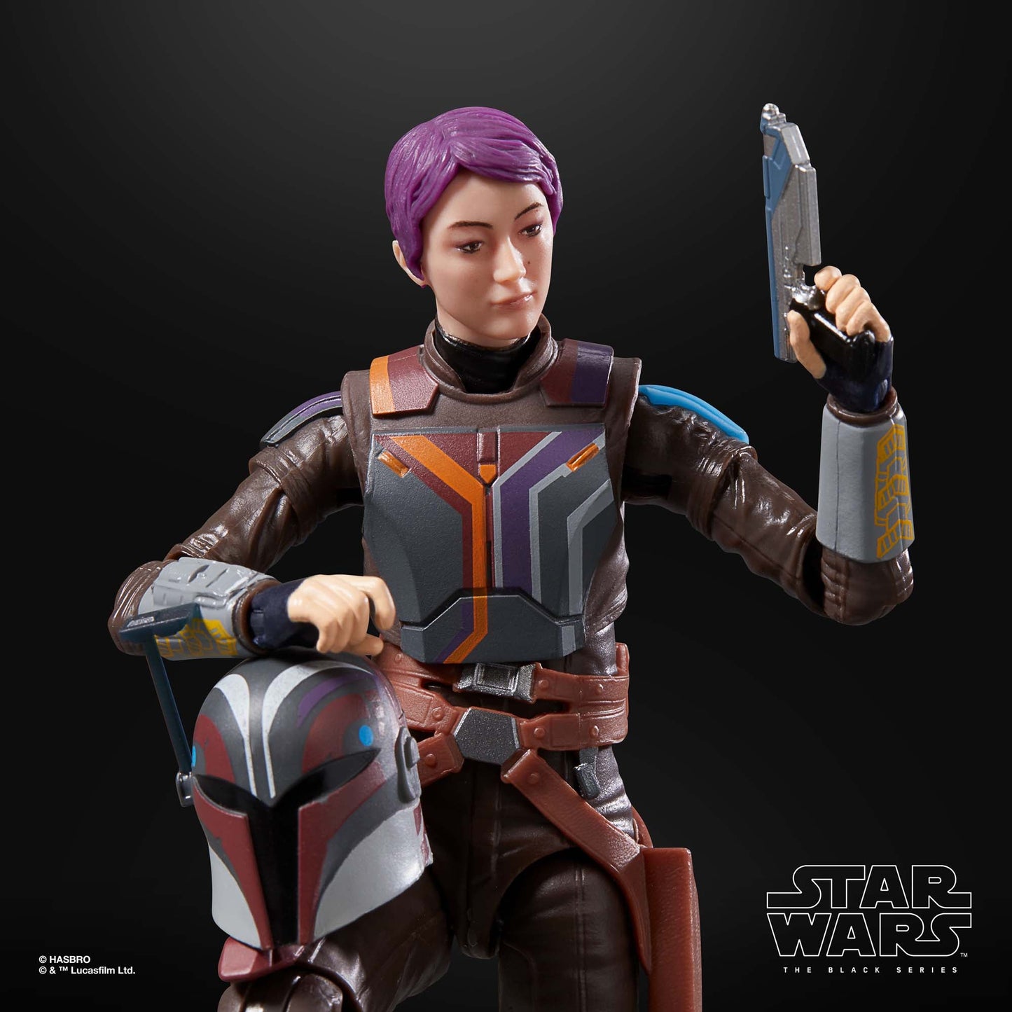 Star Wars Ahsoka Black Ser 6in Sabine Wren Action Figure