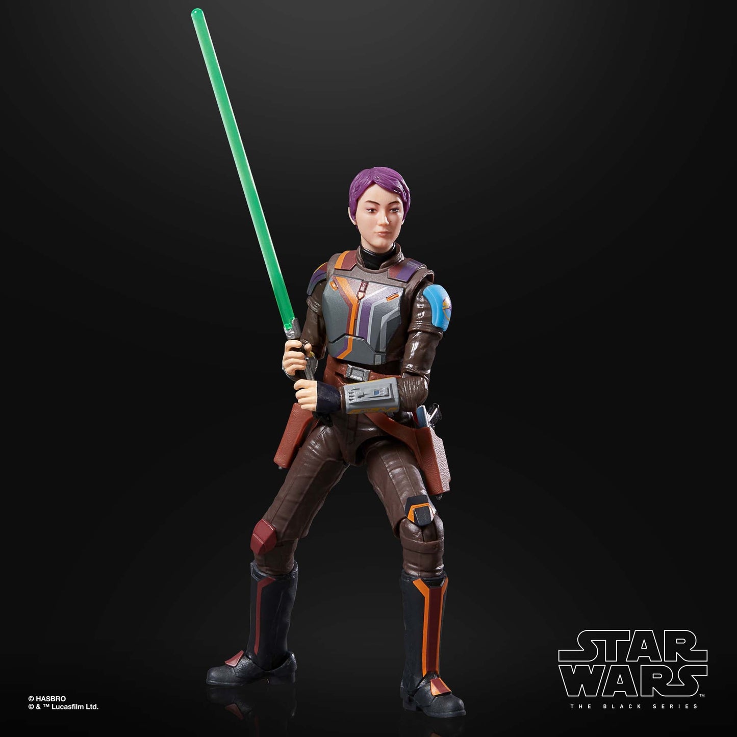 Star Wars Ahsoka Black Ser 6in Sabine Wren Action Figure