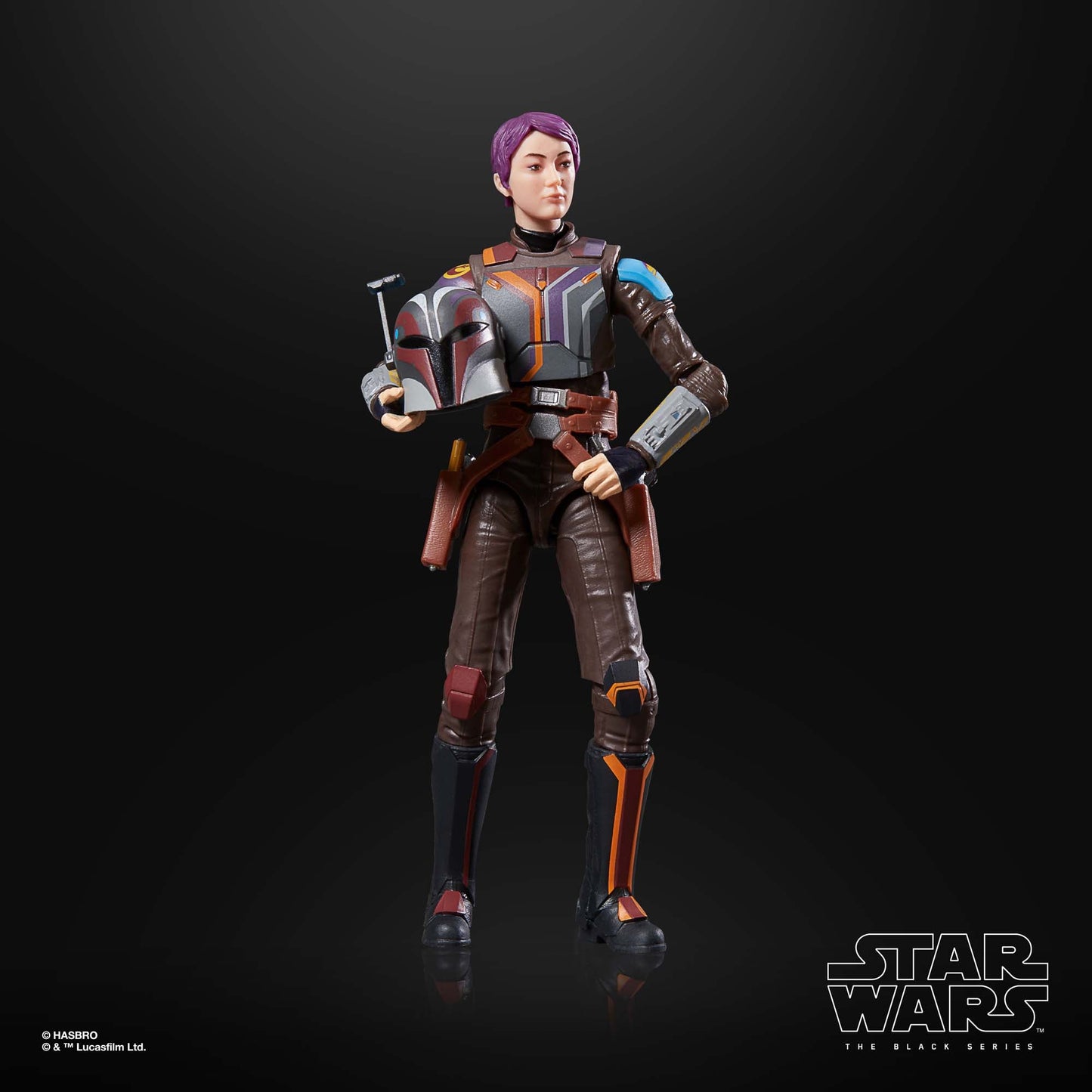 Star Wars Ahsoka Black Ser 6in Sabine Wren Action Figure