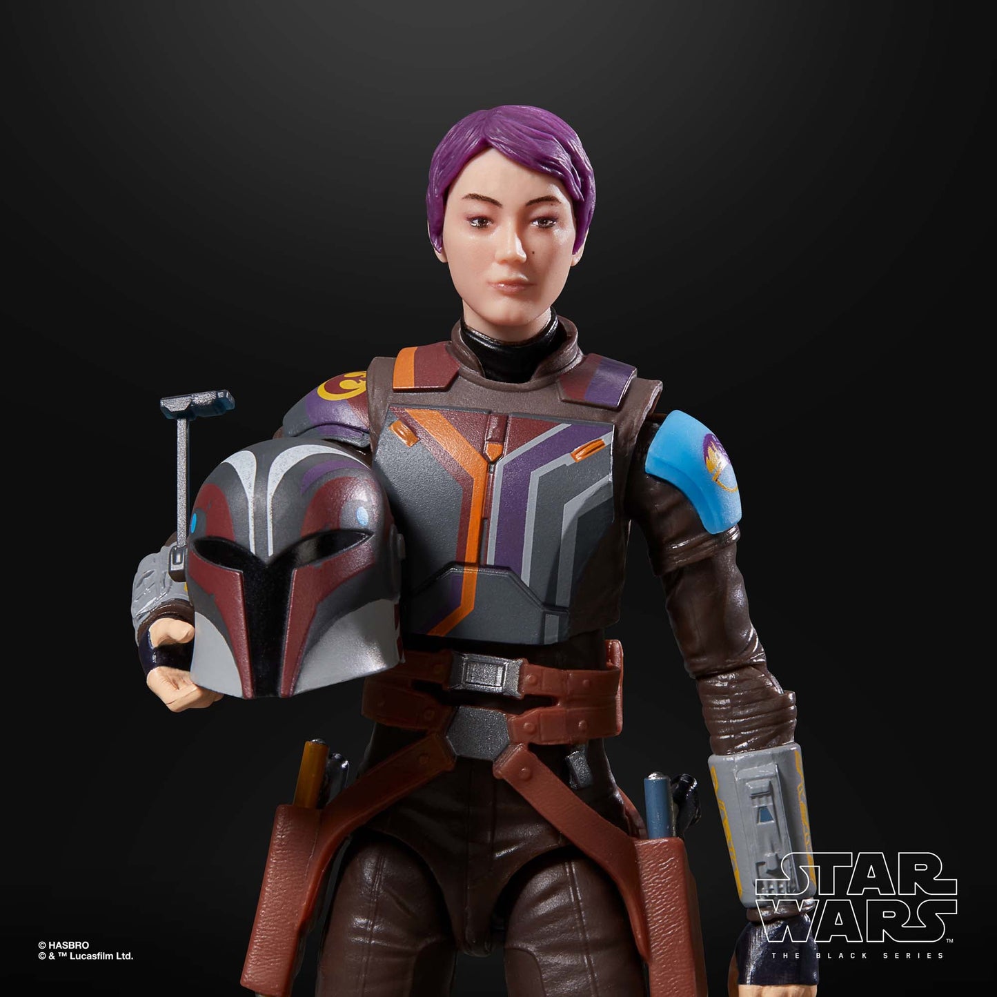 Star Wars Ahsoka Black Ser 6in Sabine Wren Action Figure