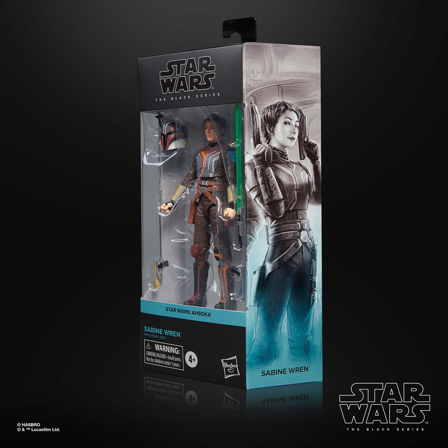 Star Wars Ahsoka Black Ser 6in Sabine Wren Action Figure
