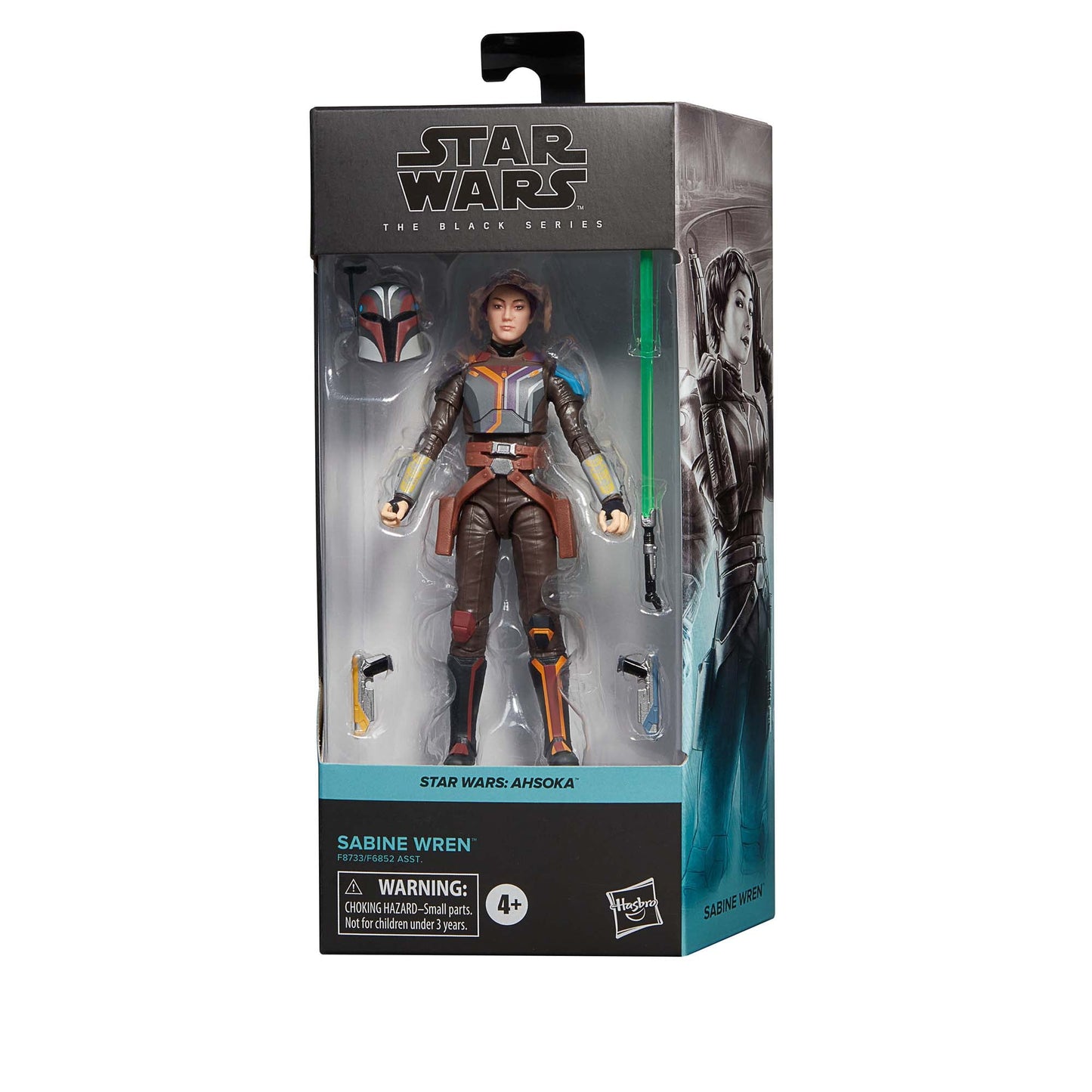 Star Wars Ahsoka Black Ser 6in Sabine Wren Action Figure