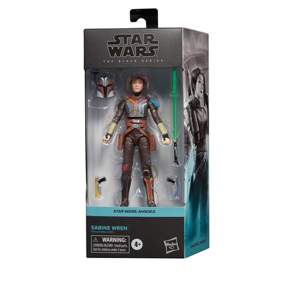 Star Wars Ahsoka Black Ser 6in Sabine Wren Action Figure