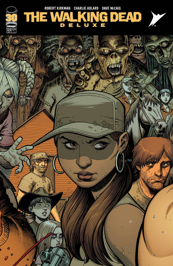 The Walking Dead Deluxe #53 Cover D Arthur Adams Connecting Variant