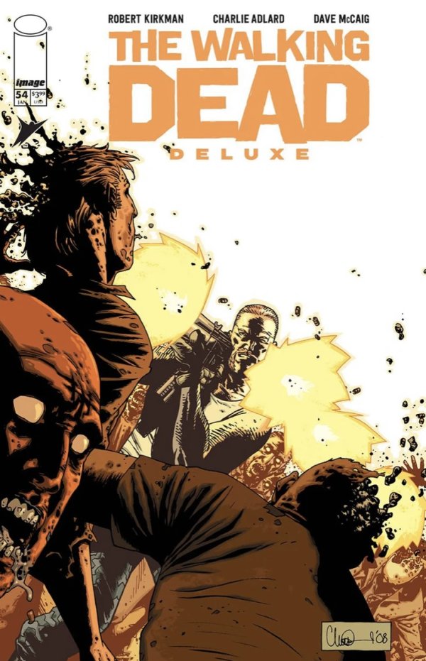 The Walking Dead Deluxe #54 Cover B Charlie Adlard Variant