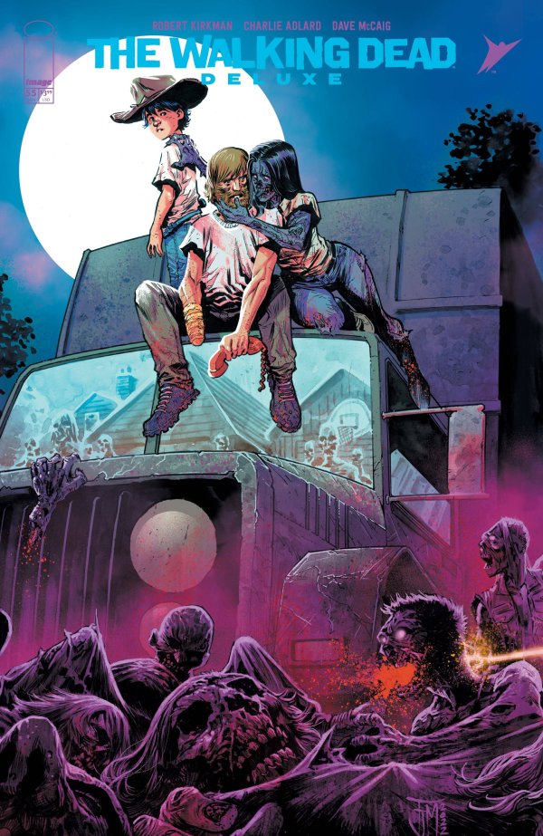 The Walking Dead Deluxe #55 Cover C Francis Manapul Connecting Variant