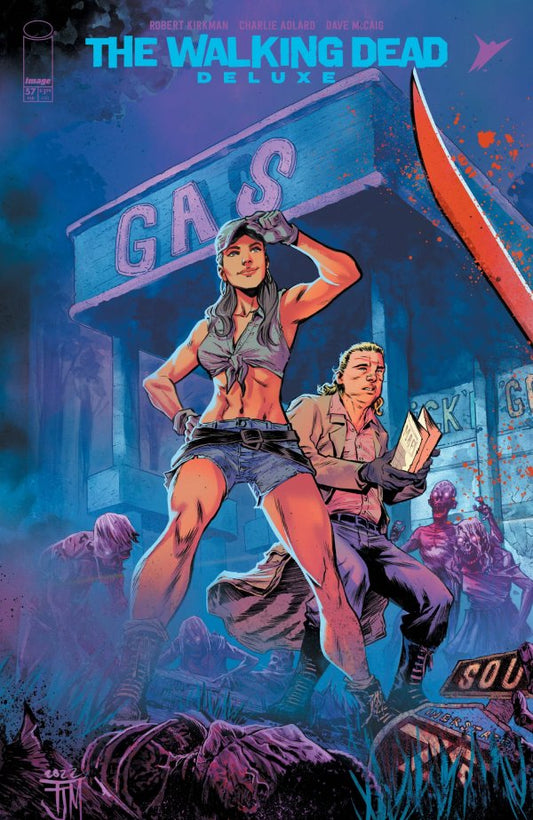The Walking Dead Deluxe #57 Cover C Francis Manapul Connecting Variant