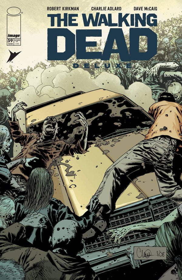The Walking Dead Deluxe #59 Cover B Charlie Adlard Variant